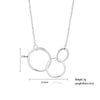 To Grandma Circle Mothers Day Necklace Mom Jewelry Gift Card For Her, Mom, Grandma, Wife HT