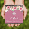 To Mom White Pearl Mothers Day Necklace Mom Jewelry Gift Card For Her, Mom, Grandma, Wife HT