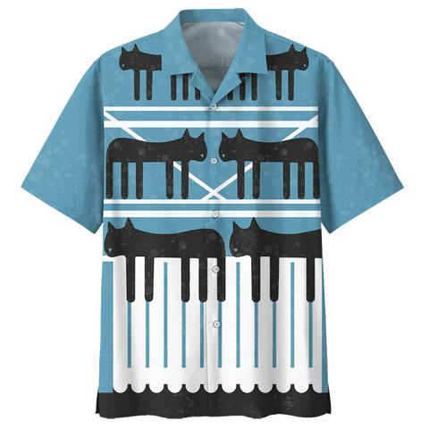 PIANO HAWAIIAN SHIRT 609721