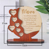Personalized Family Names Sign Frame Mothers Fathers Day Decor Home Decorations Mom Grandma Dad Gifts HT
