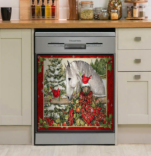Horse Season Of Joy Decor Kitchen Dishwasher Cover