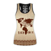 African Roots Legging & Tank top-ML