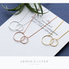 Mother & Daughter Circle Mothers Day Necklace Mom Jewelry Gift Card For Her, Mom, Grandma, Wife HT