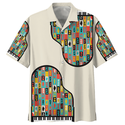 PIANO HAWAIIAN SHIRT 683507