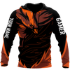 Men Tattoo Hoodie Black Yellow Premium Phoenix Gamers Tattoo Personalized Name 3D Printed Unisex Shirts SN03052101