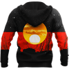Australia Koori Kangaroo Aboriginal Flag™ All Over Print Hoodies HC