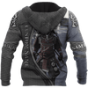 Men Samurai Hoodie Premium Personalized 3D Printed Samurai Warrior Shirts MEI