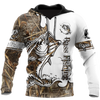 Men Hoodie Bass Fishing Sport Muddy Water Camo tattoo 3D shirts for men and women