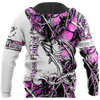 Men Hoodie Bass Fishing Sport Country Girl Camo tattoo 3D shirts for men and women