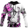 Men Hoodie Bass Fishing Sport Country Girl Camo tattoo 3D shirts for men and women