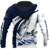 Custom name Sea Trout fishing design 3d print shirts
