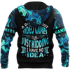 Men Tattoo Hoodie Black A Day Without Video Games Is Just Kidding Personalized Name DD29042104