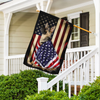 German Shepherd Flag American Patriot Flag NTN03062102 20th Anniversary Patriot Day Gift