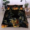 Egypt Bedding Set Anubis Bastet Ancient Egyptian Mythology Culture Bedding set