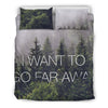 Camping Black Bedding Set 01
