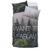 Camping Black Bedding Set 01