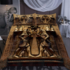 Anubis Ancient Egyptian Mythology Culture Bedding Set Bedspread Home Decor HT