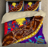 Oceania Bedding Set Aboriginal Culture Painting Art Colorful 3D Design bedding set