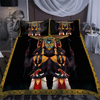 Egypt Bedding Set Anubis Horus eye and egyptian falcon 3D design Bedding set