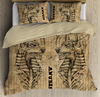 Egypt Bedding Set Egyptian Gods Ancient Anubis Tattoo 3D design Bedding set