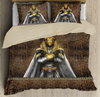 Egypt Bedding Set Egyptian Ancient Pharaoh Gods hieroglyphs 3D Printed Bedding Set
