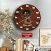 Book Lover Flat Clock
