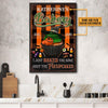 Baking Witch, Witchy Baker, Halloween Bakery, Shut The Fucupcakes Custom Poster