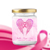 Faith Hope Love Breast Cancer Awareness Candle, Pink Items, Breast Cancer Gifts Home Decor HN