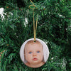 Christmas Ornaments,Photo Ornament, Personalized Ornament Just Married Ceramic Engagement Ornament First Christmas Tree Decoration Xmas Gift HT