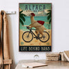 Alpaca Cycling Club Life Behind Bars Poster