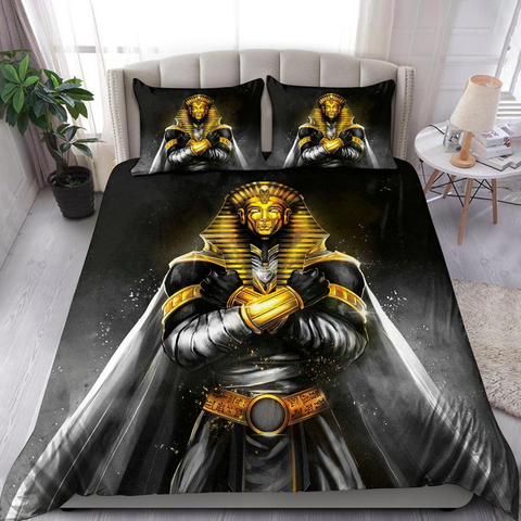 Egypt Bedding Set Egyptian Ancient Pharaoh Gods 3D Printed Bedding Set