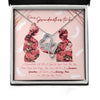 Perfect Gift for Your Grandma-To-Be on Mother's Day Message Card Necklace HN