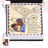 Unique Gift for your Grandma on Mother's Day with Vintage Envelope Style Custom Message Card Necklace HN