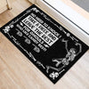 Halloween Skull Trick-Or-Treat Avoid Doormat