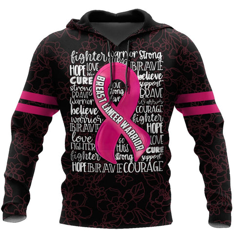 Breast cancer 3d hoodie shirt for men and women HAC200501S