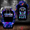 Dog Dad by day gamer by night hoodie 3D Custom TTM