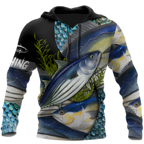 Saltwater Fishing on skin 3D all over shirts for men and women