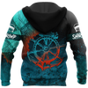 Shrimp on the helm 3D all over printing shirts for men and women