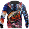 Sailfish Fishing on skin 3D all over shirts for men and women