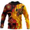 Aboriginal Australia Indigenous Lizards and the Sun shirts for men and women