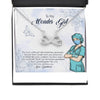 Grandmother Necklace: Gift For Mother's Day Grandmother Of A Superhero, Meaningful Message Card HN