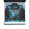 Butterfly Gift for Your Awesome Auntie on Mother's Day Message Card Necklace HN