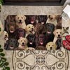 A Bunch Of Labradors Doormat gift for labrador dog lovers Doormat