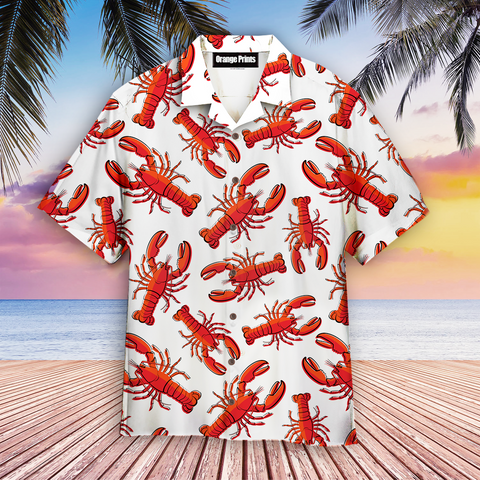 Lobster Seafood Hawaiian Shirt Summer Beach Clothes Outfit For Men Women ND