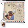 Unique Gift for your Grandma on Mother's Day with Vintage Envelope Style Custom Message Card Necklace HN