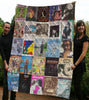 Elton John Albums 02 Blanket Quilt