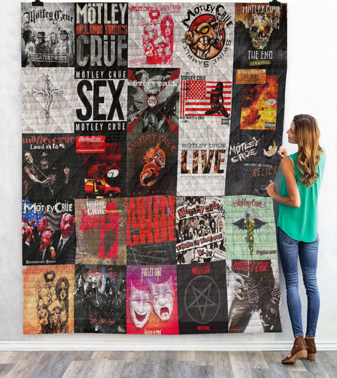 Motley Crue 02 Blanket Quilt