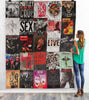 Motley Crue 02 Blanket Quilt