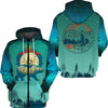 I Hate People Bear Light Green 3D All Over Printed Shirt Camping Hoodie, Zip Hoodie, Sweater, Tee