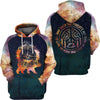 And Into The Forest I Go Bear Dark Green 3D All Over Printed Shirt Camping